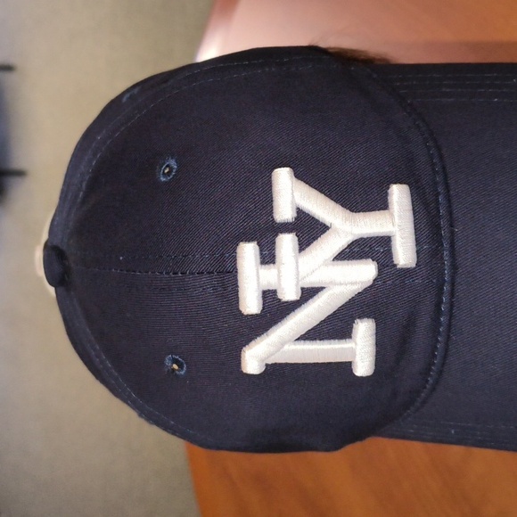 NY Embroidered Logo Strapback Hat Cap OSFA New